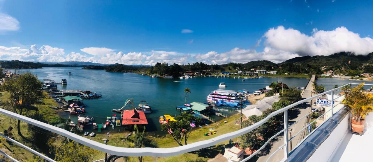 Aptos Vista Al Embalse, Frente Al Lago, Restaurantes, Bares Guatapé Eksteriør bilde