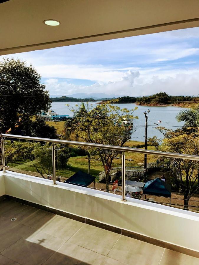 Aptos Vista Al Embalse, Frente Al Lago, Restaurantes, Bares Guatapé Rom bilde